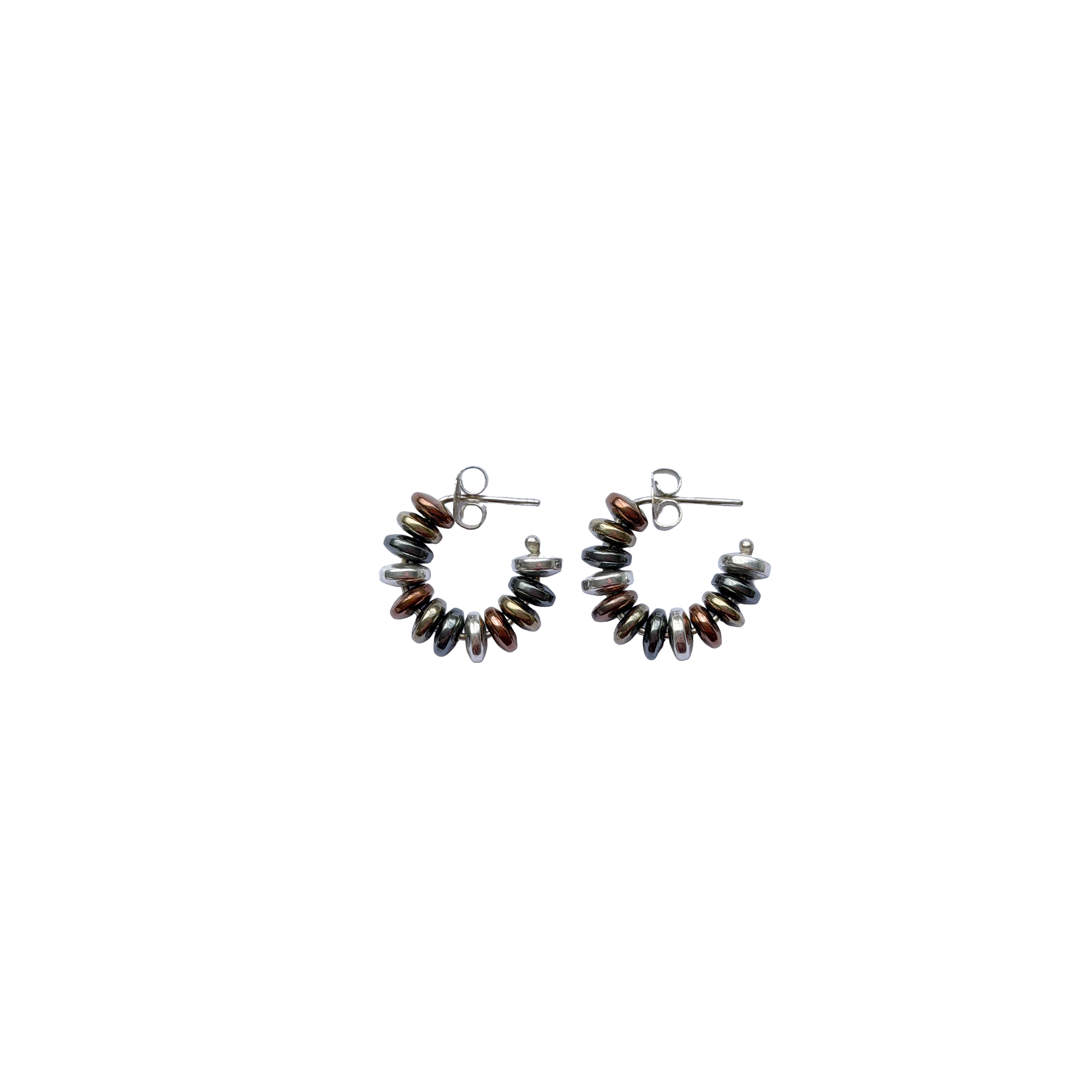 Aretes Rainbow Alma en Plata M