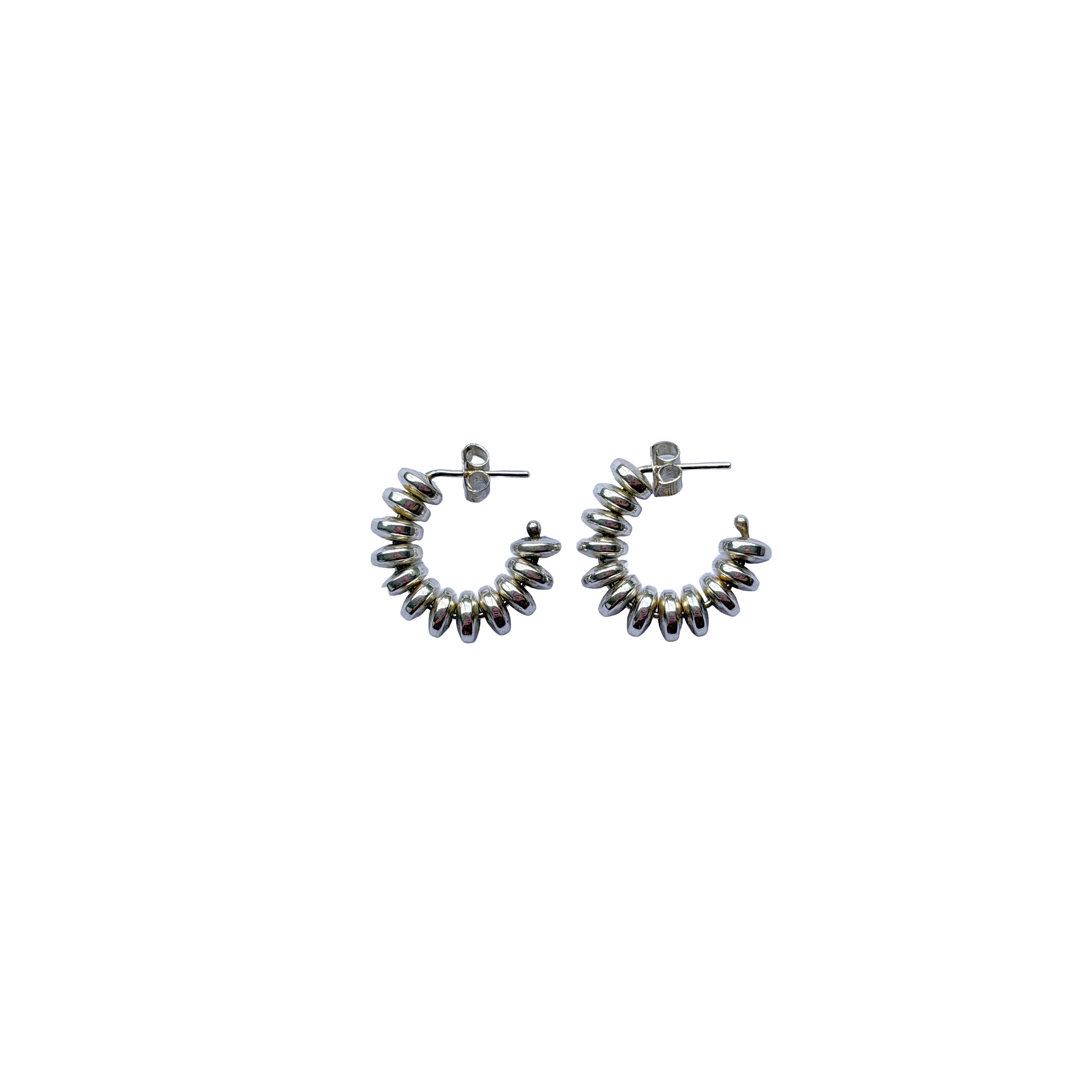 Aretes Plateados Alma en Plata M