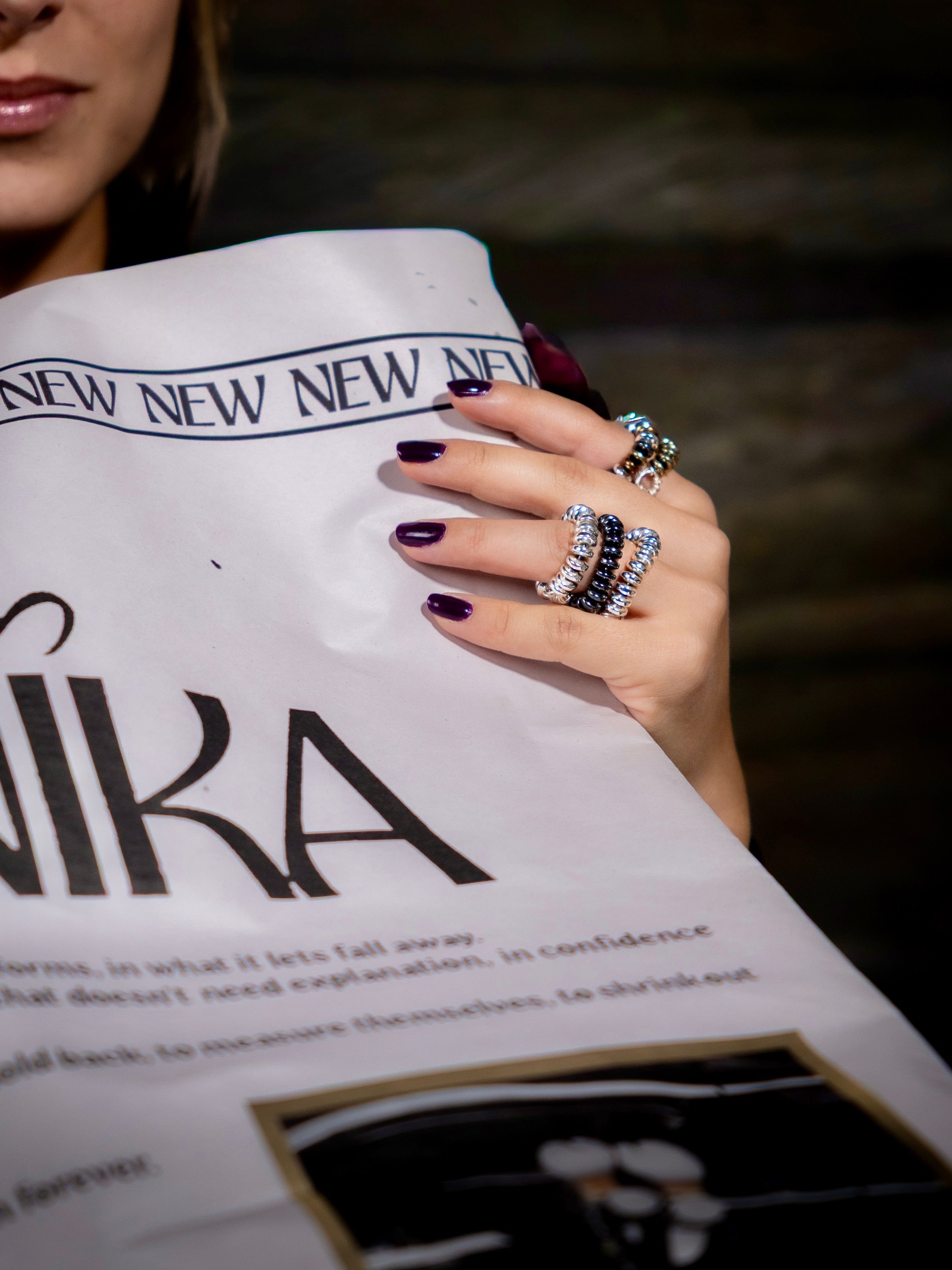 Anillo Alma Plateado