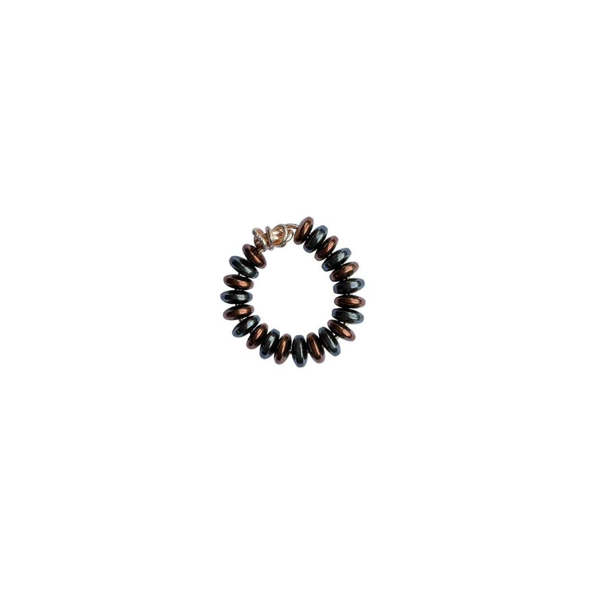 Anillo Alma Cobre - Negro de RONNIKA