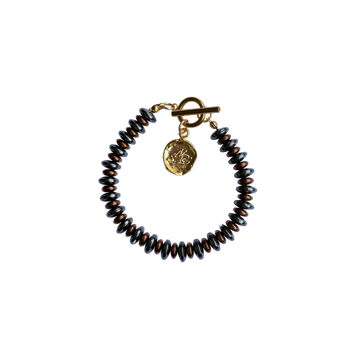 Pulsera Alma Cobre - Negro de RONNIKA